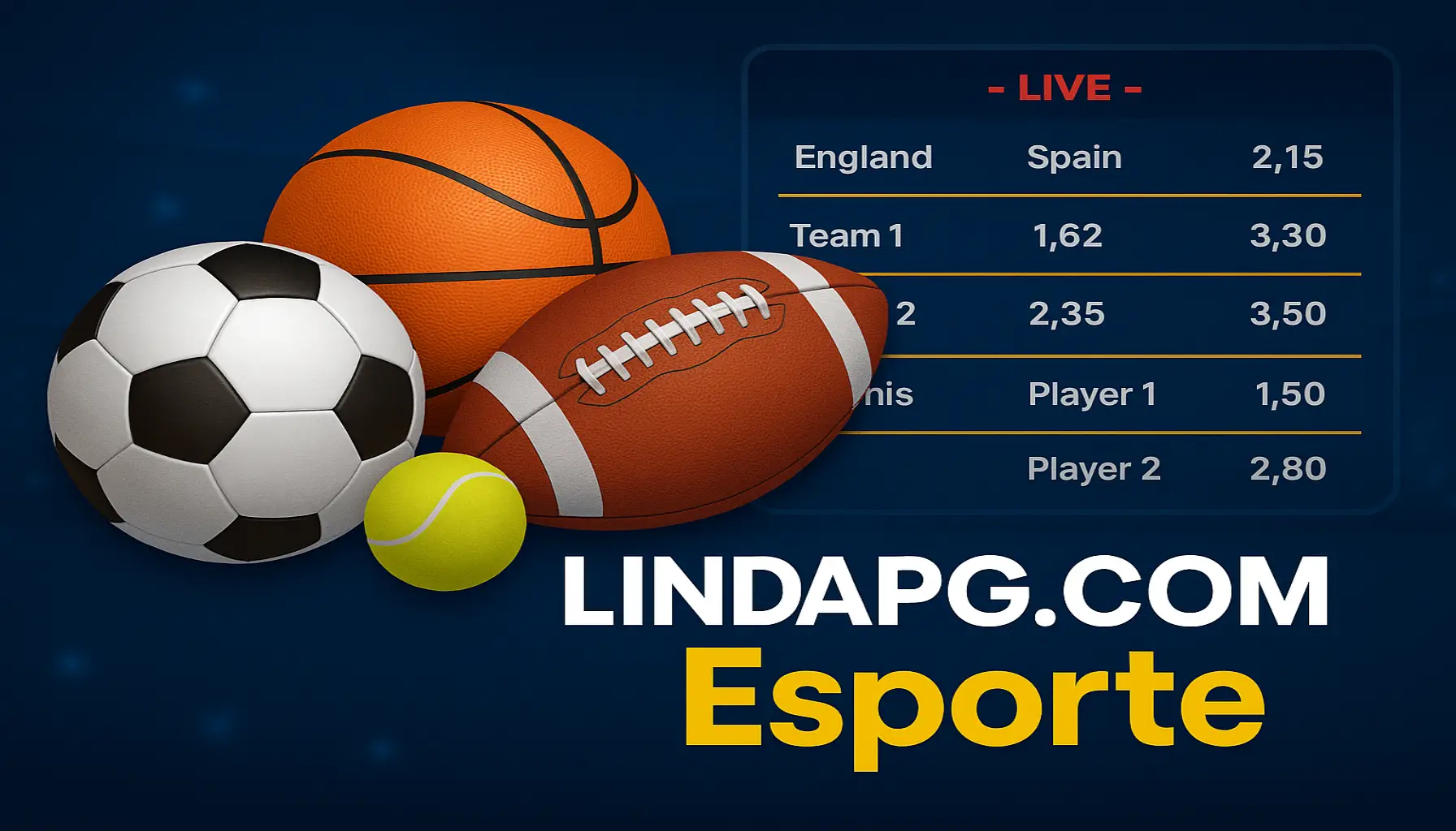 Aposte em apostas esportivas no cassino online LINDAPG.COM