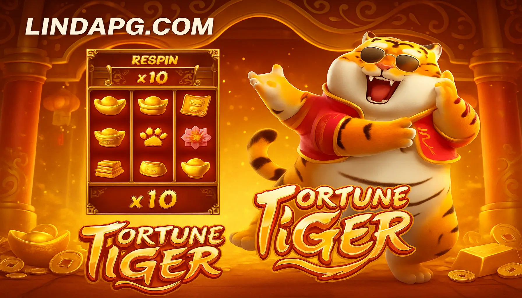 Fortune Tiger é um jogo imperdível no LINDAPG.COM Casino