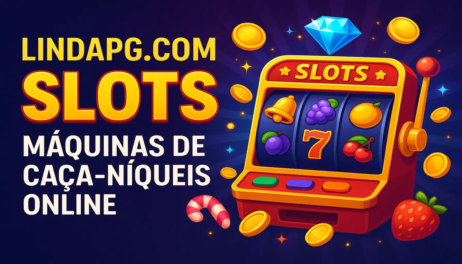 Explore o mundo das slot machines no LINDAPG.COM Casino